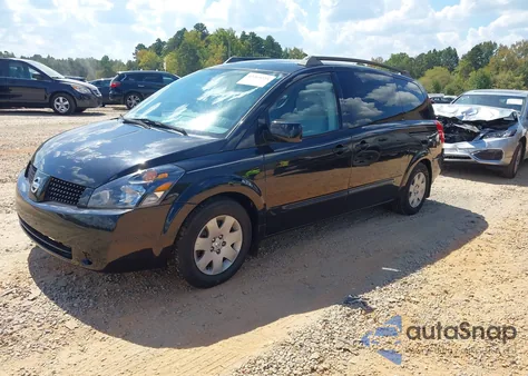 2006 Nissan Quest 3.5 from USA, damaged, VIN 5N1BV28U06N124791